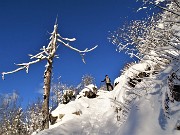 Monte Suchello (1541 m) da Costa Serina il 20 gennaio 2023  - FOTOGALLERY